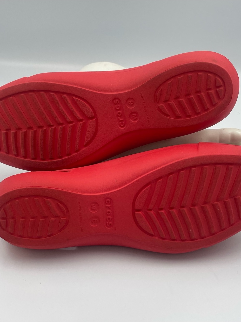 Crocs Sienna Shoes Womens Size 6. Slingback Ballet Flats Lightweight pre-owned - Picture 8 of 11